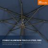9 Ft Outdoor Sunbrella Patio Umbrella