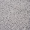 NAAR Guros Collection 5X7 White/Ivory /Medallion Indoor/Outdoor Area Rug