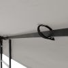 8x8ft 2T Waterproof Gazebo Top Gray