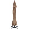 Outdoor Umbrella with Portable Base Taupe