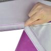 10x10ft EZ Canopy Gazebo Silver Coated Side Wall With Windows & Door/Vivid Viola