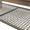TREXM 4-Piece Rattan Outdoor Conversation Sofa Set with Wooden Coffee Table and Cushions Seating 5 People for Patio, Garden and Backyard (Brown Grey)