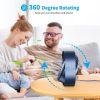 1pc Rechargeable Portable Fan USB Fan Personal Desk Fan Quiet Long Working For Office Desk Golf Car Outdoor Travel Camping Tent Gym Treadmill