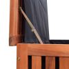 Patio Storage Box 46"x20"x23" Wood