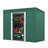 4.2'x9.1'ft Outdoor Storage Shed - Green