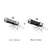 2023 Modern-Brand Aluminum Key Wallet DIY Keychain EDC Pocket Key Holder Key Organizer