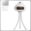 1Pc Portable Handheld Leaves USB Charging Octopus Strollers Fan Outdoor Bicycle Clip Fan