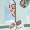1pcs Neck Hanging Fan; Touch Control; Bladeless Fans Design Sports Fan For Indoor & Outdoor; Wearable Fan; Batteries Not Included