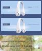 New Mini Neck Mounted Fan Portable Bladeless Neck Rechargeable Air Cooler Mini Summer Sports Fan Outdoor