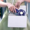 USB Handheld Fan Mini Rechargeable Fan With Digital Display And Night Light Portable Power bank Fan For Outdoor Camping Travel