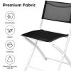 3 Pieces Patio Folding Bistro Set for Balcony or Outdoor Space