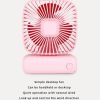 1pc Mini Desktop Fan Outdoor Portable Small Fan Handheld and Tabletop Capable Office School Home Handheld Fan Summer Supplies