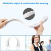 Leafless Hanging Neck Fan Strong Wind Ultra-Long Battery Life Indoor And Outdoor Portable Hanging Neck Small Fan