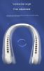New Mini Neck Mounted Fan Portable Bladeless Neck Rechargeable Air Cooler Mini Summer Sports Fan Outdoor