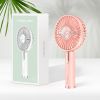 Portable Handheld Fan USB Rechargeable Battery Adjustable Three-block Wind Speed Cooling Desk Fan; Outdoor Travel Magic