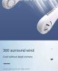 New Mini Neck Mounted Fan Portable Bladeless Neck Rechargeable Air Cooler Mini Summer Sports Fan Outdoor